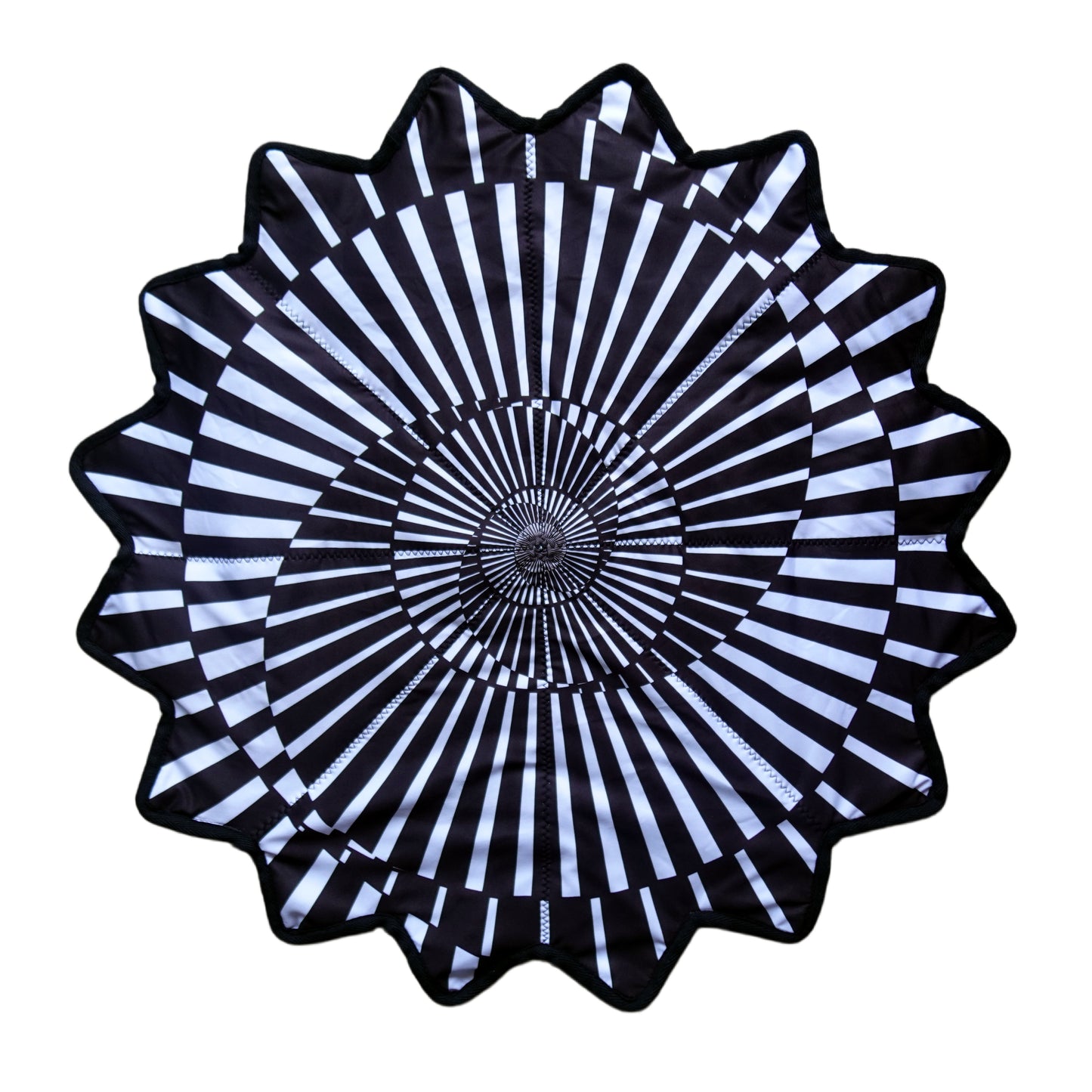 New Creative 16-Pointed Star — Double-Sided UV Print with Distinct Patterns (black)