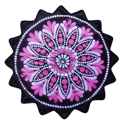 New Creative 16-Pointed Star — Double-Sided UV Print with Distinct Patterns (Purple)