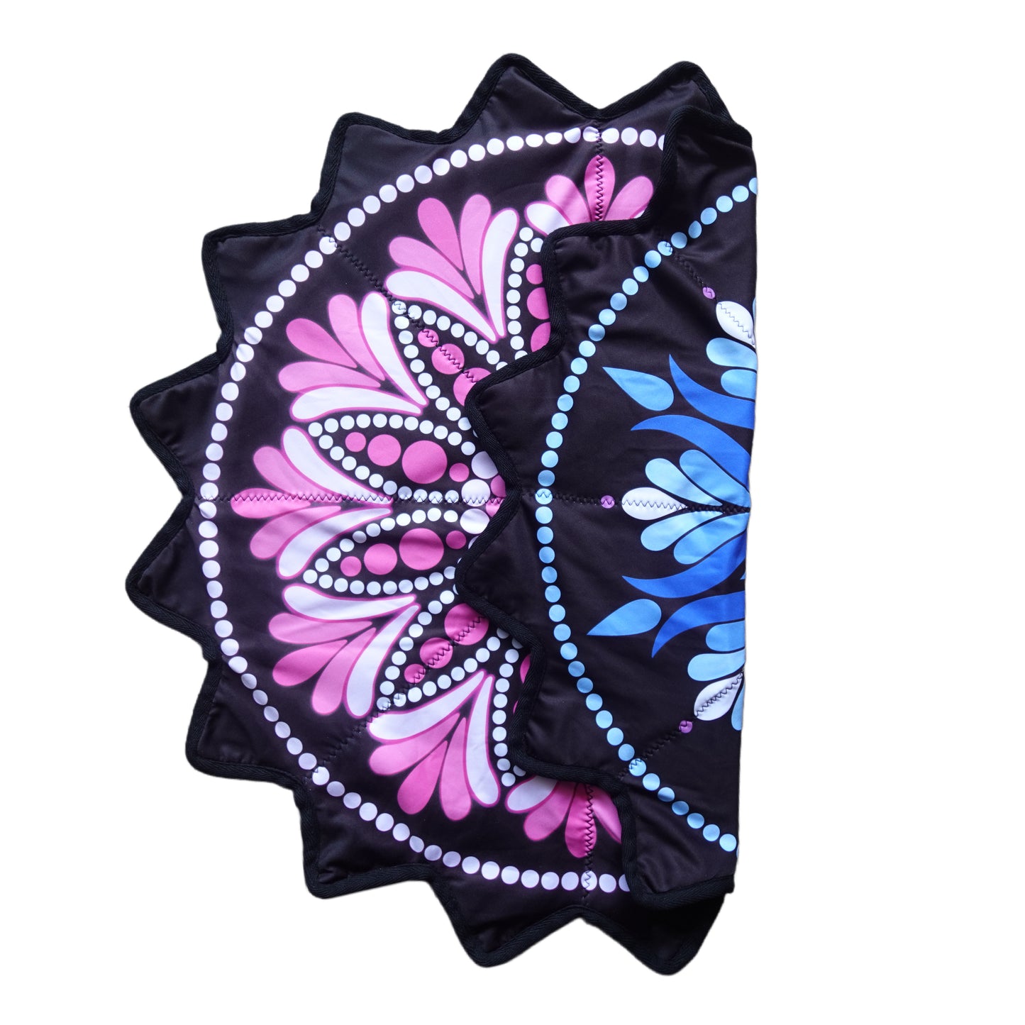 New Creative 16-Pointed Star — Double-Sided UV Print with Distinct Patterns (Purple)